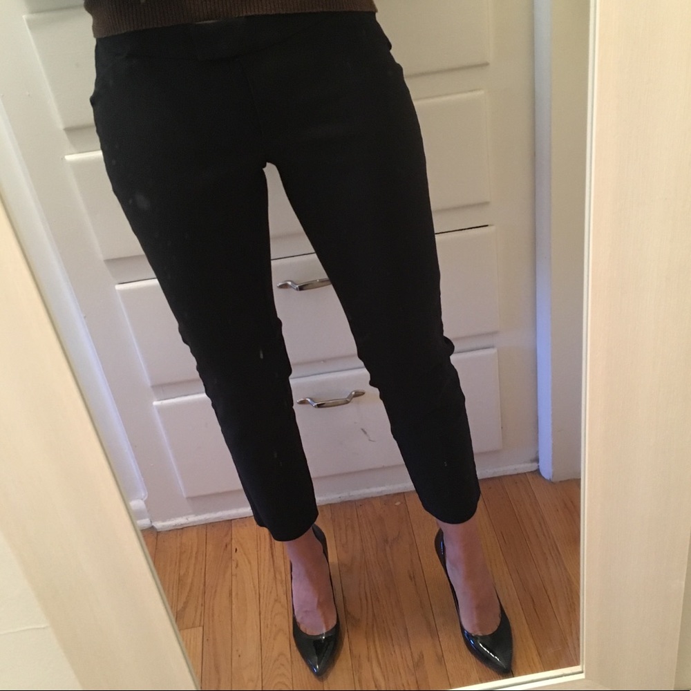 J.Crew Black Ankle Pants